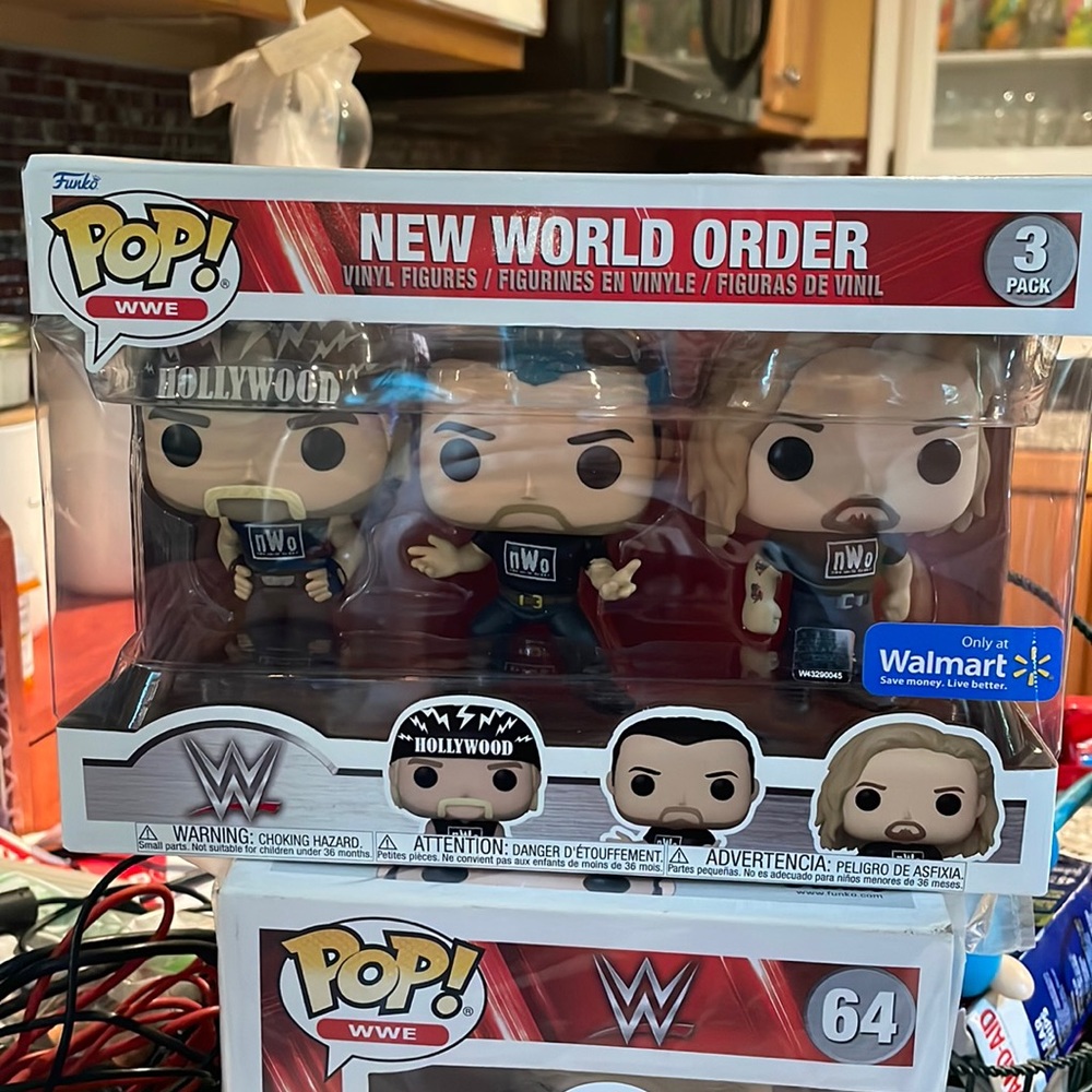 Funko pop! NWO  hollywood hogan  nash bad guy